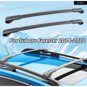 ルーフラッククロスバー 2014-2022 スバル フォレスター サイドレール付き 200ポンド耐荷重