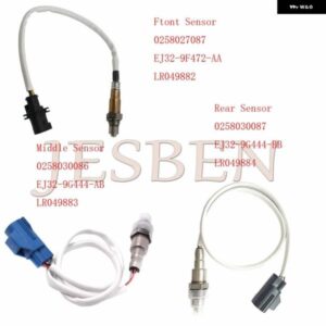 3X 0258027087 0258030086 0258030087 フロントミドルリア ラムダ O2センサー ランドローバー レンジローバー イヴォーク ディスカバリー スポーツ 2.0 4X4