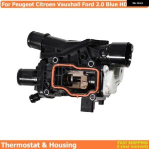 サーモスタット ハウジング プジョー シトロエン ボクスホール フォード 2.0 ブルー HDI ディーゼル 9804160380 9849443980 カーサーモスタット アセンブリ