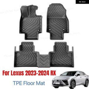 トランク マット TPE 車用フロアマット レクサス RX350H RX500H スポーツ 全ウェザー型 リア トランク パッド カーゴライナー シートバック 汚れ防止 パッド