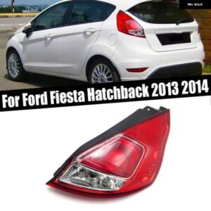 カーアクセサリー フォード フィエスタ ハッチバック 2013 2014 リア テールライト カバー ウィンカー ブレーキランプ ハザード バンパー ライトカバー