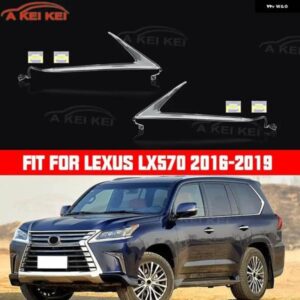 車用DRL ヘッドライト ライトガイドストリップ レクサス LX570 2016-19 LED回路基板 光源ボード チップボード