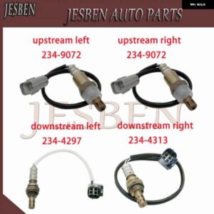 4個 234-9072 234-4313 234-4297 フロント リア ラムダ プローブ オキシ O2 センサー 日産 PATHFINDER XTERRA 4.0L V6 2005-2007