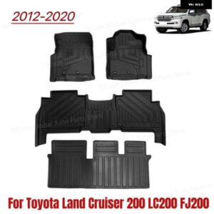 3D TPE LHD RHDフロアカーマット トヨタ ランドクルーザー 200 LC200 FJ200 車用フロアライナートレイ フット パッド カーペットマット 自動車アクセサリー