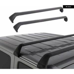 ルーフラック クロスバー カーゴ キャリア アルミ製 キャリア JEEP ラングラー JK JL 07-22 アンリミテッド 4ドア グラディエーター JT ハードトップ