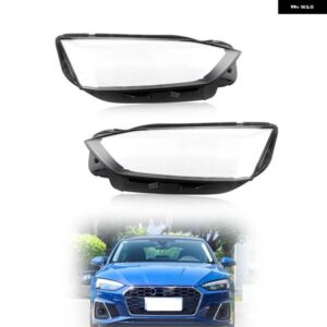 アウディ A5 2021-23 車用 ヘッドライト レンズ シェル ヘッドランプ カバー