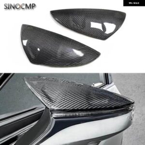 M スタイル ミラー キャップカバー 2個 2021-2024 レクサス IS300/IS350/IS500 カーボンミラー カバー キャップケース トリム カーアクセサリー