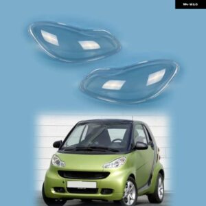 メルセデス ベンツ スマート W451 フォーツー 2009-2015 車用 ヘッドライト シェルマスクレンズ カバー ペア