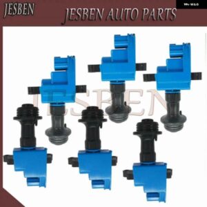 イグニッション コイル 6個 日産 グロリア セドリック ローレル スカイライン R34 ステージア WC34 2.5 1996-2004 22448-AA100 MCP-1440 22448-AA101