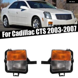 キャデラック CTS 2003-2007 カーアクセサリー フロント バンパー フォグライト シグナルランプ オートデイライト フォグライト アセンブリ 15930688