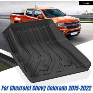 シボレー シボレー コロラド 2015 - 2022 車用フロアマット 3D TPE フット パッド セット 全ウェザー型オートアクセサリー