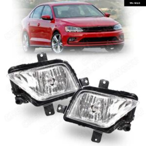 1ペア フォグランプ VW JETTA GLI 2015-18 カー スタイリング 5C7941699Q 5C7941700Q フォグハロゲンランプ