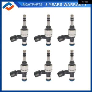 6個 12634126 燃料 インジェクター シボレー ビュイック アンクレーブ ラクロス キャデラック ATS CTS SRX XTS GMC キャニオン テレイン FJ1157 12642128