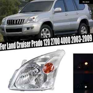 ランドクルーザー プラド 120 2700 4000 2003-2009 カーアクセサリー フロント バンパー ドライビングライト ヘッドライト シグナルランプ オート