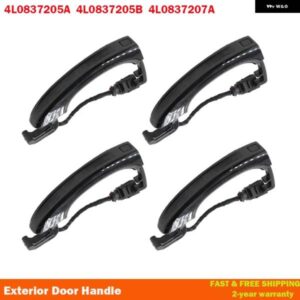 4個 スマートセンサー 外装 ドアハンドル アウディ Q7 2007-2015 4L0837205A 4L0837205B 4L0837207A