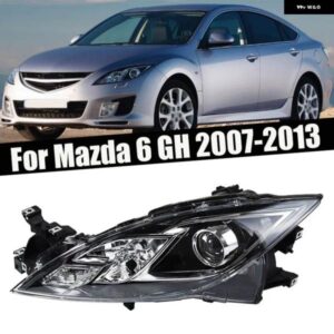 外装 アクセサリー マツダ 6 GH 2007-2013 車用 フロント バンパー キセノン ハロゲン ヘッドライト シグナルランプ ヘッドランプ ハウジング バルブ 無