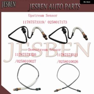 4個 11787573319 11787573320 11787573321 フロント リア ラムダ プローブ O2 オキシセンサー BMW 5 E60 E61 520I N43 N46 2006-2010