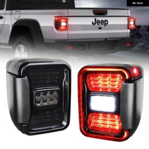 LED テールライト ジープ グラディエーター JT 2020 2021 2022 ブレーキライト ウィンカーランプ リバース リアライト アセンブリ スモーク USA バージョン