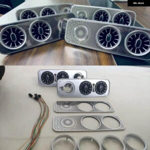 インテリア ルーフ LED エアコン ターボベント AC アウトレット トリム メルセデス ベンツ V クラス EQV ヴィト ビアノ ヴァレンテ メトリス W447 V250