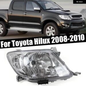 81130-0K210 81170-0K210 トヨタ ハイラックス 2008 2009 2010 車用 フロント バンパー ヘッドライト シグナルランプ ヘッドライト ハウジング バルブ 無