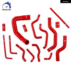 1976-1996 ジャガー XJS 5.3L 6.0L V12 シリコンラジエターヒーター 冷却液 ホースキット