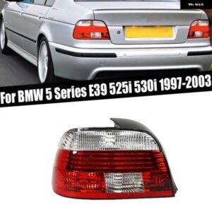BMW 5シリーズ E39 525I 530I 540I 1997-2003 車用 テールライト リア バンパー テールライト ブレーキライト シグナルランプ ハウジング バルブ 無