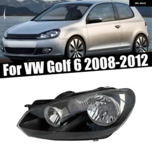 VOLKSWAGEN VW GOLF 6 2008-12 フロント バンパー ヘッドライト シグナルランプ ドライビングランプ デイライト カーライト 済み