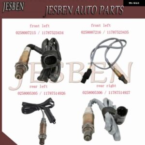 4個 11787514926 11787514927 11787523434 11787523435 ラムダ プローブ オキシO2センサー BMW E46 325I 330I E60 525I X3 E83 M54B