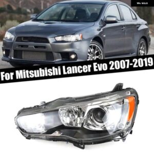 カーアクセサリー 三菱 ランサーエボリューション 10 フォルティス GT CX CY CZ 2007-2019 LHD HID キセノン ヘッドライト シグナルランプ バラスト なし
