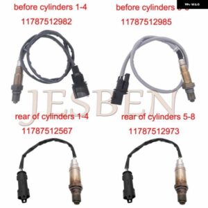 4個 11787512985 11787512982 11787512973 11787512567 ラムダ プローブ O2 オキシセンサー BMW 7 735I 735LI 745I 745LI E65 E66 E67