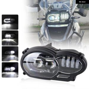 LED バイク ヘッドライト ハイロービーム DRL BMW R1200GS 2005-2012 R1200GS ADV 2006-2013