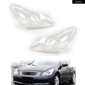 インフィニティ Gシリーズ G35 G37 2007 2008 2009 ヘッドランプ シェル ヘッドライト ク リアランプ シェード ランプシェード ライト カバー レンズ ペア