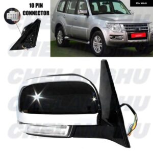 パジェロ 2006-21 右10ピン クローム塗装ミラー