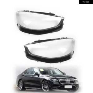 メルセデス ベンツ S クラス W223 S320 S450 S500 2021-2023 車用 ヘッドライト ヘッドランプ レンズ カバー シェルペア