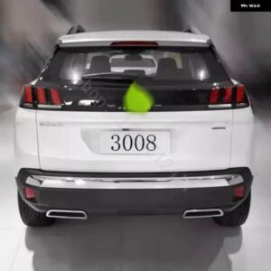 プジョー 3008 3008 GT 2016~2020 リア バンパー リア バンパー ブライトストリップ 装飾 ストリップ カーアクセサリー