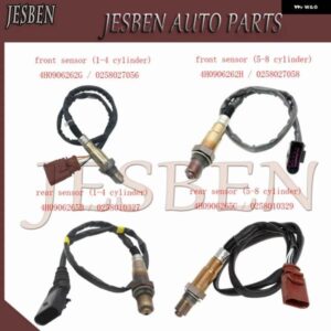 4 個 4H0906262G 4H0906262H 4H0906265B 4H0906265C フロントバック ラムダ O2 センサー アウディ A6 C7 S6 RS6 A7 S7 RS7 A8 S8 4.0 クワトロ