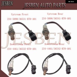 4X 36531-R70-A01 36541-R70-A01 36532-R70-A01 36542-R70-A01 ラムダ O2 オキシセンサー ACURA MDX RL ZDX 3.7 TL TSX 3.5 2009-2014