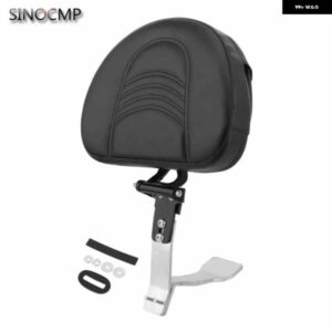 オートバイ 用 フロントドライバー バックレスト パッド CAN AM SPYDER RT SE6 RT SE6 2008-2017 プラグインドライバーライダーバックレストキット