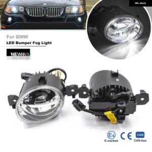 E4マーク付き10W LED フォグランプ BMW E70/E70N E81/E82 E83N E84 E87/E87N E88