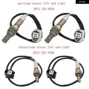 4X 234-9030 234-4798 フロントリア ラムダ プローブ O2 オキシセンサー JAGUAR S TYPE 3.0L VANDEN PLAS SUPER V8 XJ8 XJR 4.2L 2003-2005