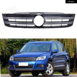 VW フォルクスワーゲン ティグアン 2010-2012 フロント レーシング グリル アラウンド トリム レーシング グリル トリム カー スタイリング レーシング