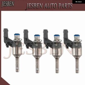 4 個 03F906036B 燃料 インジェクター シュコダ ファビア MK2 オクタビアラピッドルームスターイエティ 1.2 TSI 2009-2015 モーター CBZB CBZA