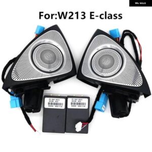 64色3Dロータリーツイーター スピーカー メルセデス ベンツ W213 E53 E クラス 2016-2023 RGB LED アンビエントライト カー4Dホーン レトロフィット