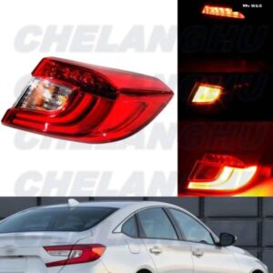 右外側テール リアランプ ライト 電球 付き 33500-TVA-A01 ホンダ アコード 2018-22