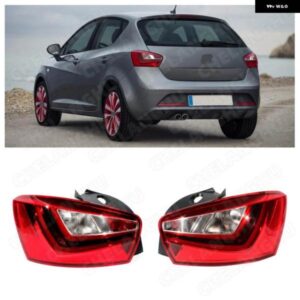 左+右テール リアランプ ライトペア LED 電球 付き SEAT IBIZA 2013 2014 2014-16 6J4945095L 6J4945096L