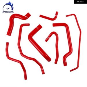 1996-2000 フィアット クーペ 2.0 20V ターボ車用 シリコン ラジエーター クーラント フルコンプリート パイプ チューブ ホースキット