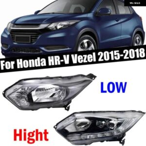 外装 アクセサリー ヘッドライト ホンダ HR-V HRV ヴェゼル 2015-18 フロントシグナルランプ ヘッドランプ デイタイム ランニングライト