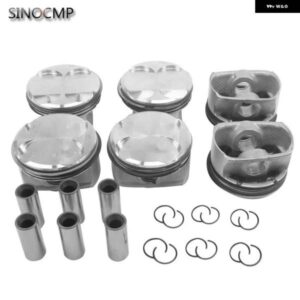 6個 ピストンリングセット 10.7:1 11257558528 11257559434 11257547838 BMW E90 E60 E83 128I 328I 528I X1 N52 3.0L 車部品