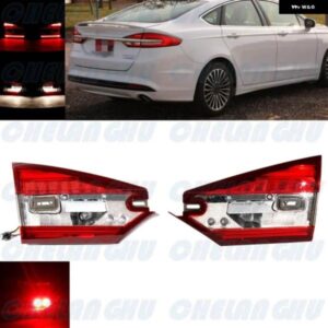 ペア インナーサイドテール リアランプ ライト 電球 付き HS73-13A603-AA HS73-13A602-AA フォード フュージョン 2017 2018 2019