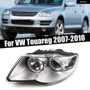 カーアクセサリー フロント バンパー ヘッドライト フォルクスワーゲン VW トゥアレグ 2007 2008 2009 2010 ヘッドライト シグナルランプ ハウジング バルブ